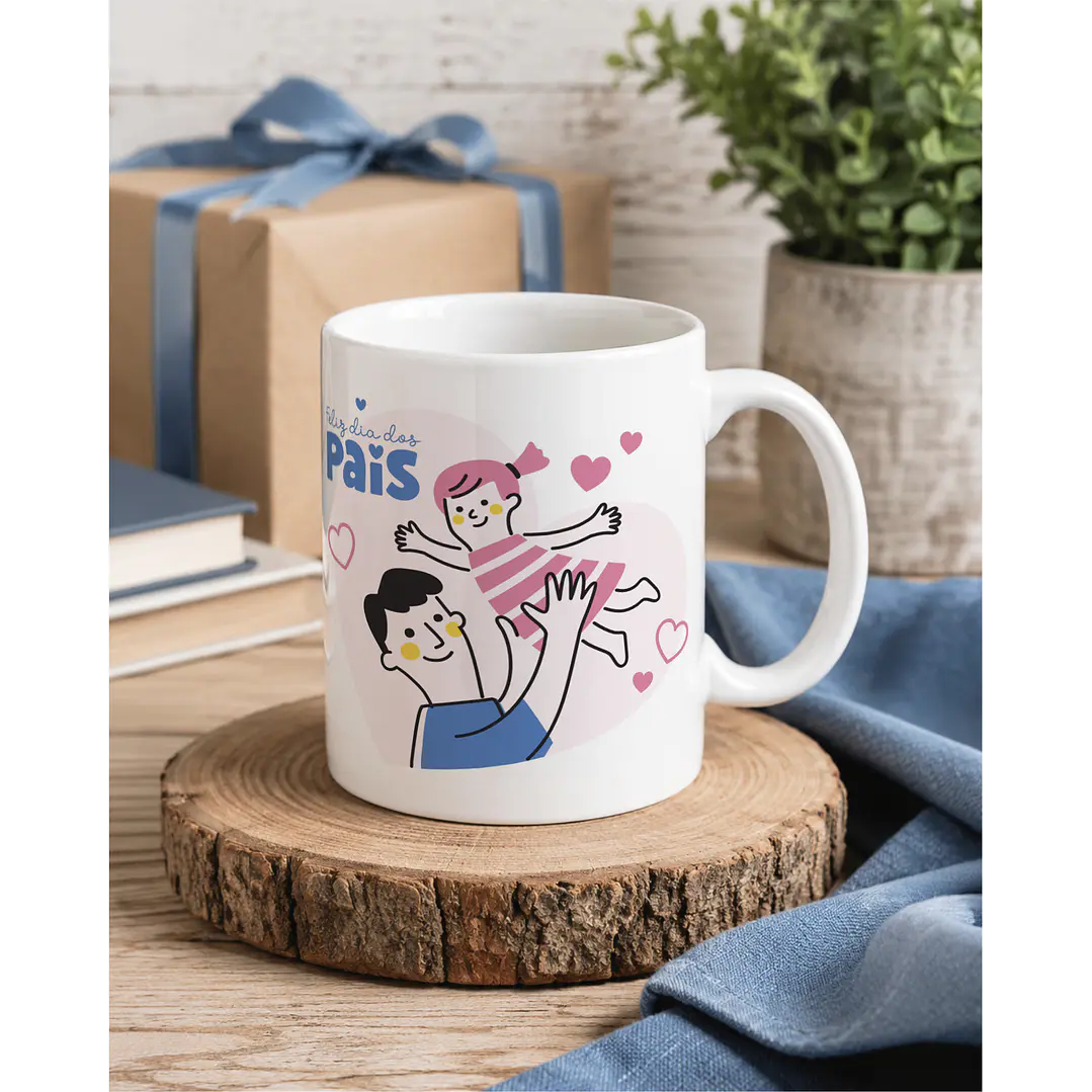 15 Artes para Caneca Dia dos Pais Arquivo Editável 6