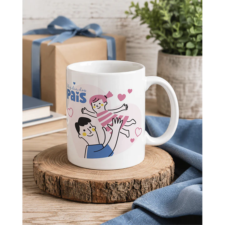 15 Artes para Caneca Dia dos Pais Arquivo Editável 6