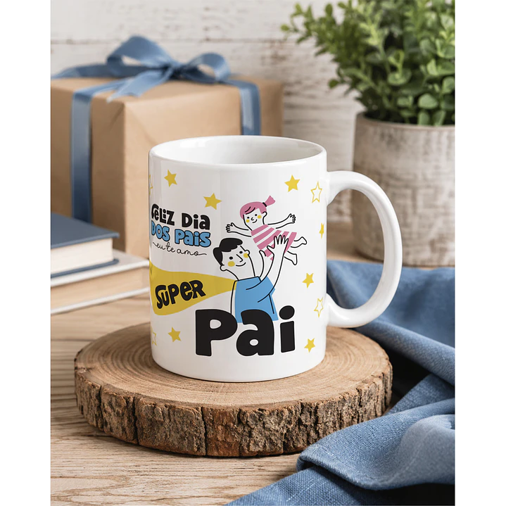 15 Artes para Caneca Dia dos Pais Arquivo Editável 8