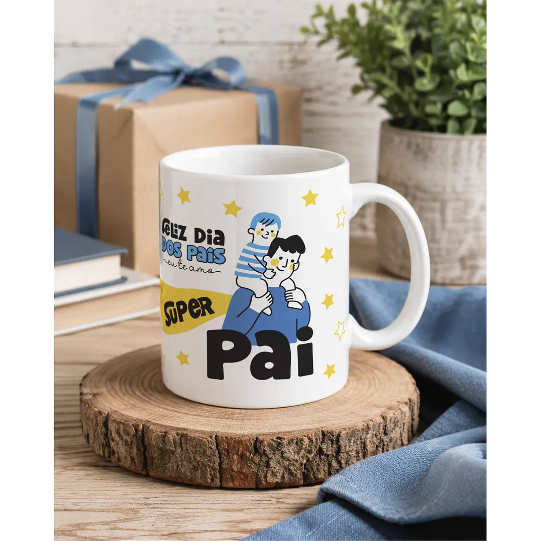 15 Artes para Caneca Dia dos Pais Arquivo Editável 9