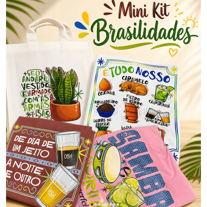 Mini Kit Brasilidade Arquivo em Png 1