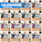 Mega Kit Calendário 2027 Editável Canva Corel PDF PNG - Miniatura 12