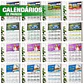 Mega Kit Calendário 2027 Editável Canva Corel PDF PNG - Miniatura 13