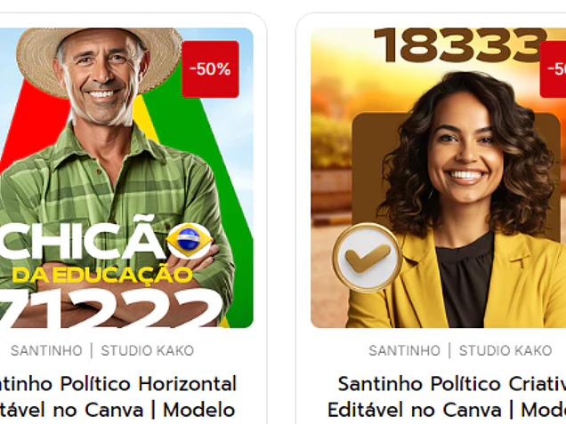 Guia Oficial: Como Criar um Santinho Político no Canva (Passo a Passo Completo)