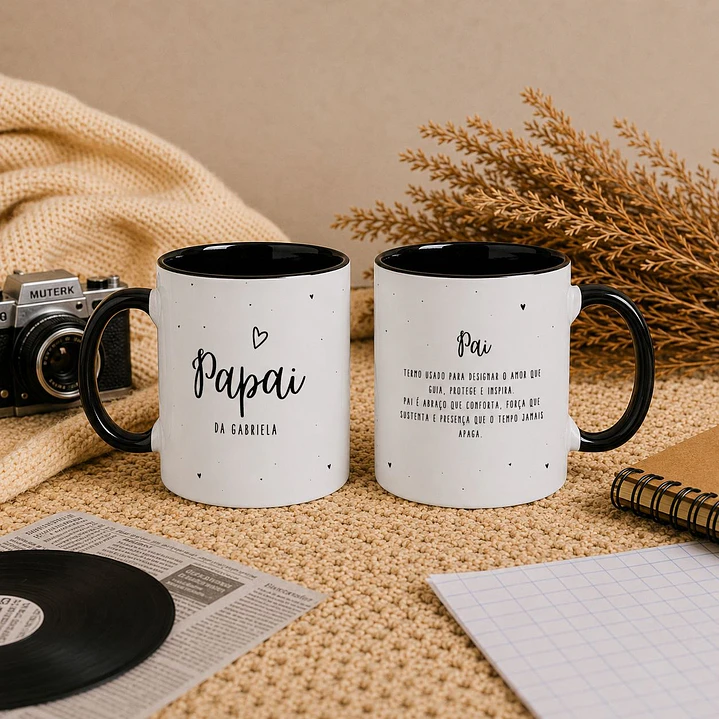 6 Artes para Caneca Dia dos Pais Arquivo Editável  4