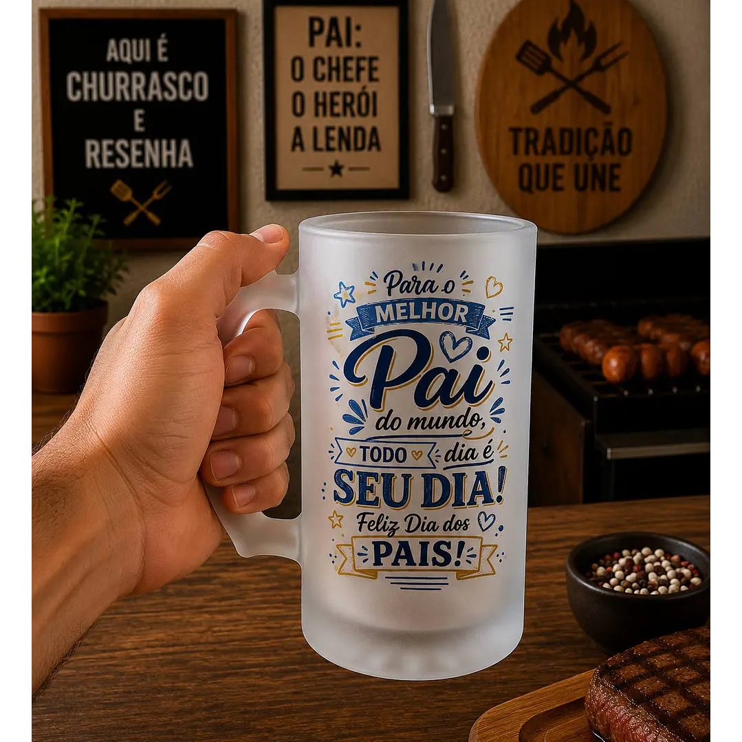 8 Artes para Copo Chopp Dia dos Pai Arquivo em Png  1