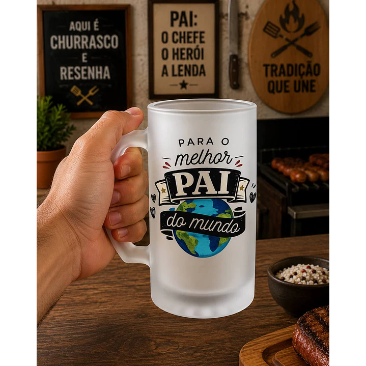 8 Artes para Copo Chopp Dia dos Pai Arquivo em Png  3