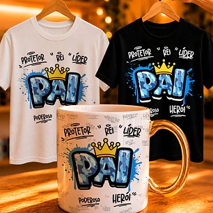 10 Artes para Caneca Dia dos Pais Arquivo em Png 
