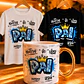 10 Artes para Caneca Dia dos Pais Arquivo em Png  - Miniatura 1