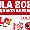 Adesivo Lula Vetor Editável