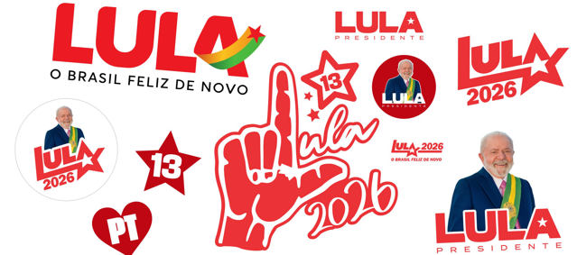 Adesivo do Lula