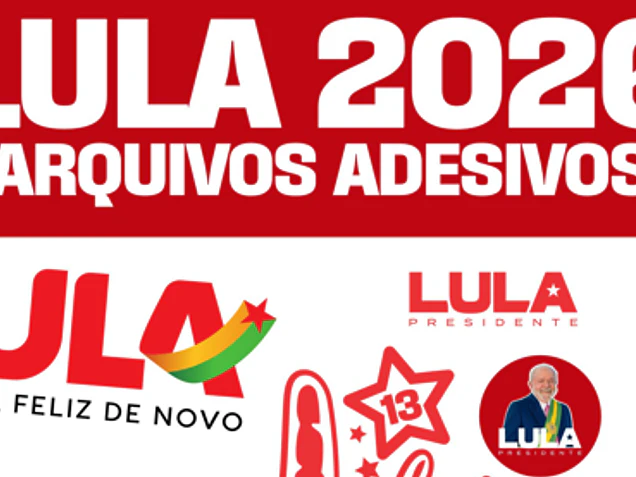 Arquivo Digital Adesivo Lula