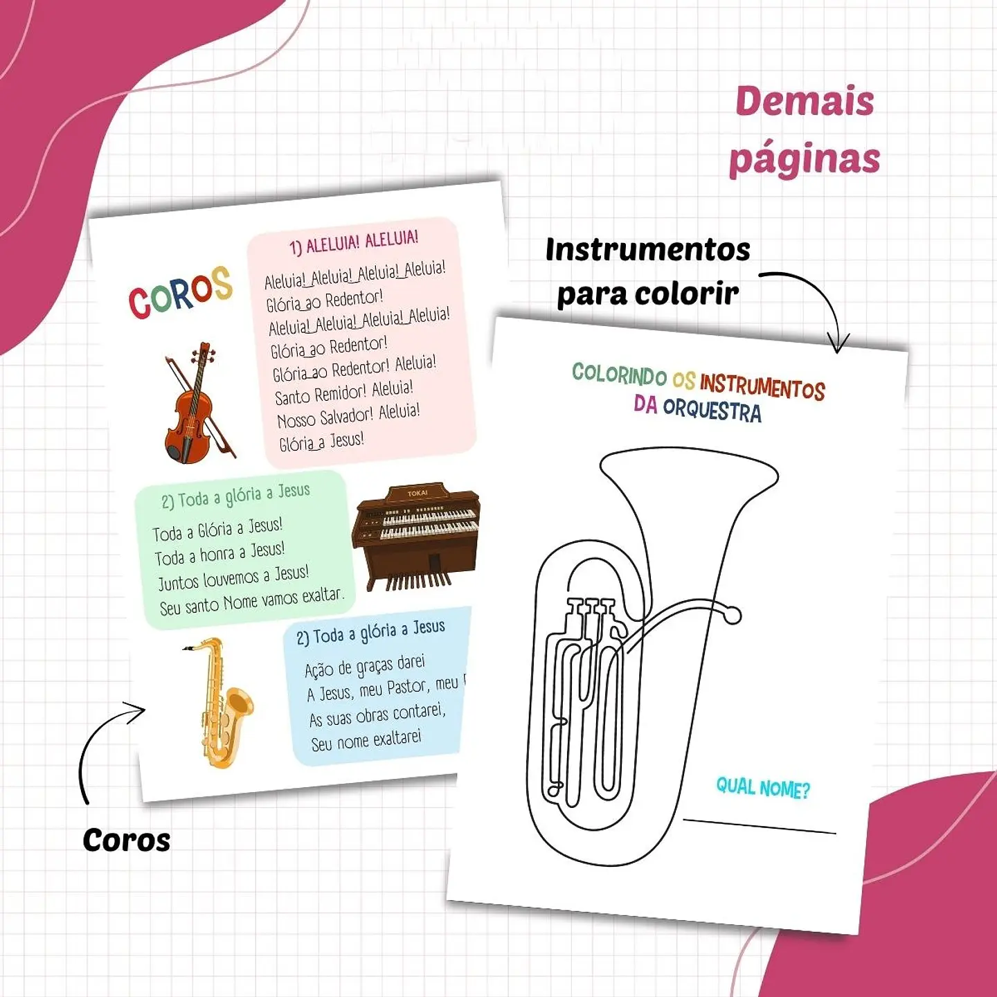 Arquivo Hinos Infantil Igreja Católico Arquivo em Pdf 3