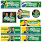 Adesivo Flávio Bolsonaro 2026 PNG + PDF + Vetor Editável CorelDRAW - thumbnail 3