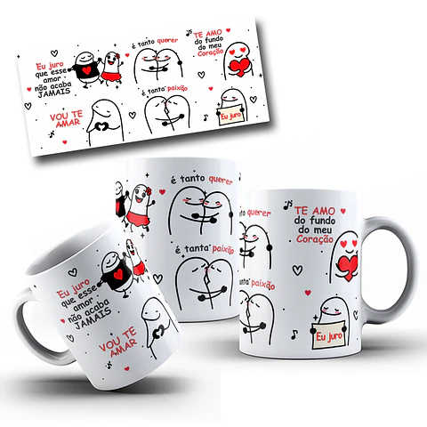 Artes para Caneca Flork Eu Juro - Musica Leandro & Leonardo em Png 