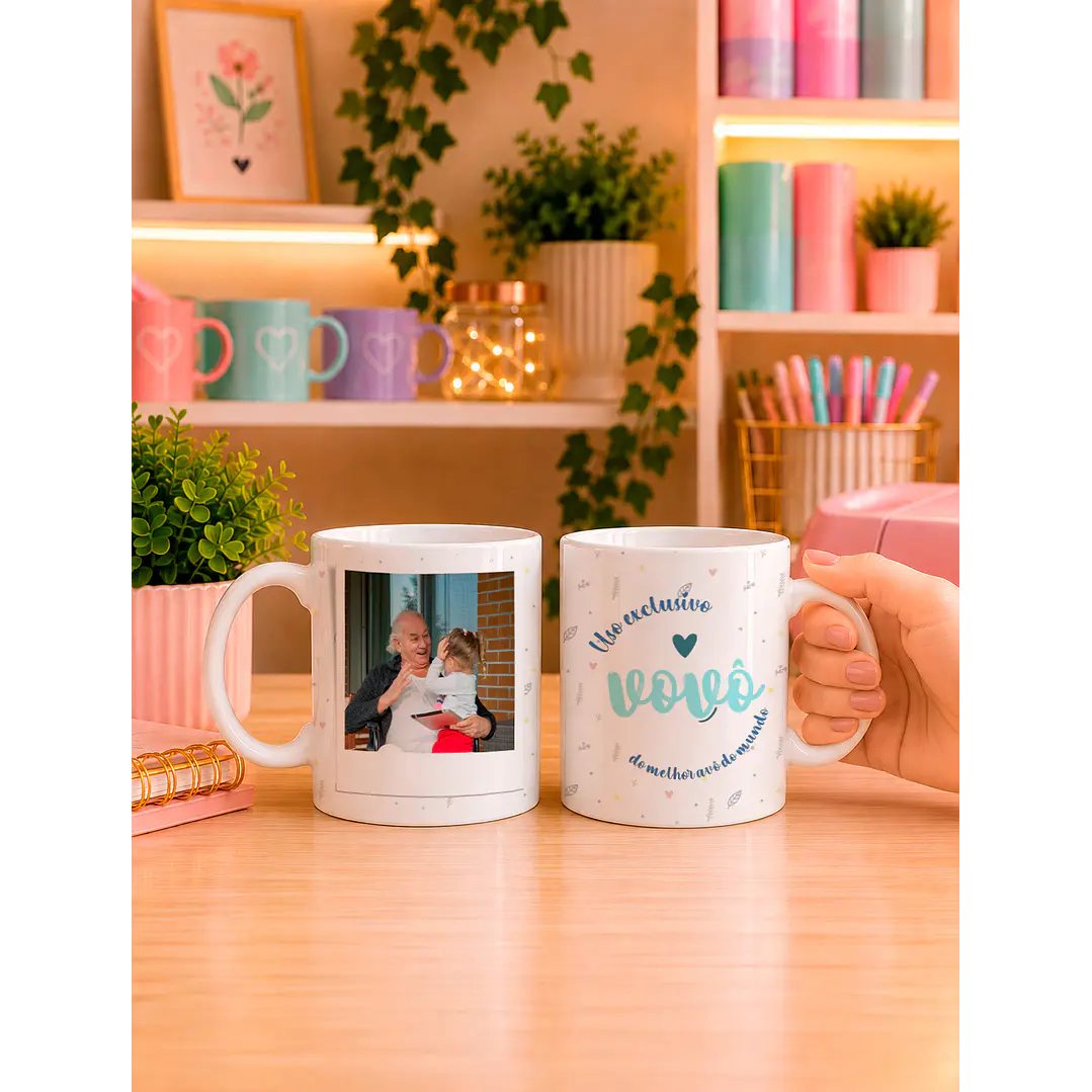 5 Artes para Caneca Dia dos Avós Arquivo Editável  3