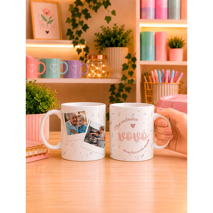 5 Artes para Caneca Dia dos Avós Arquivo Editável  4