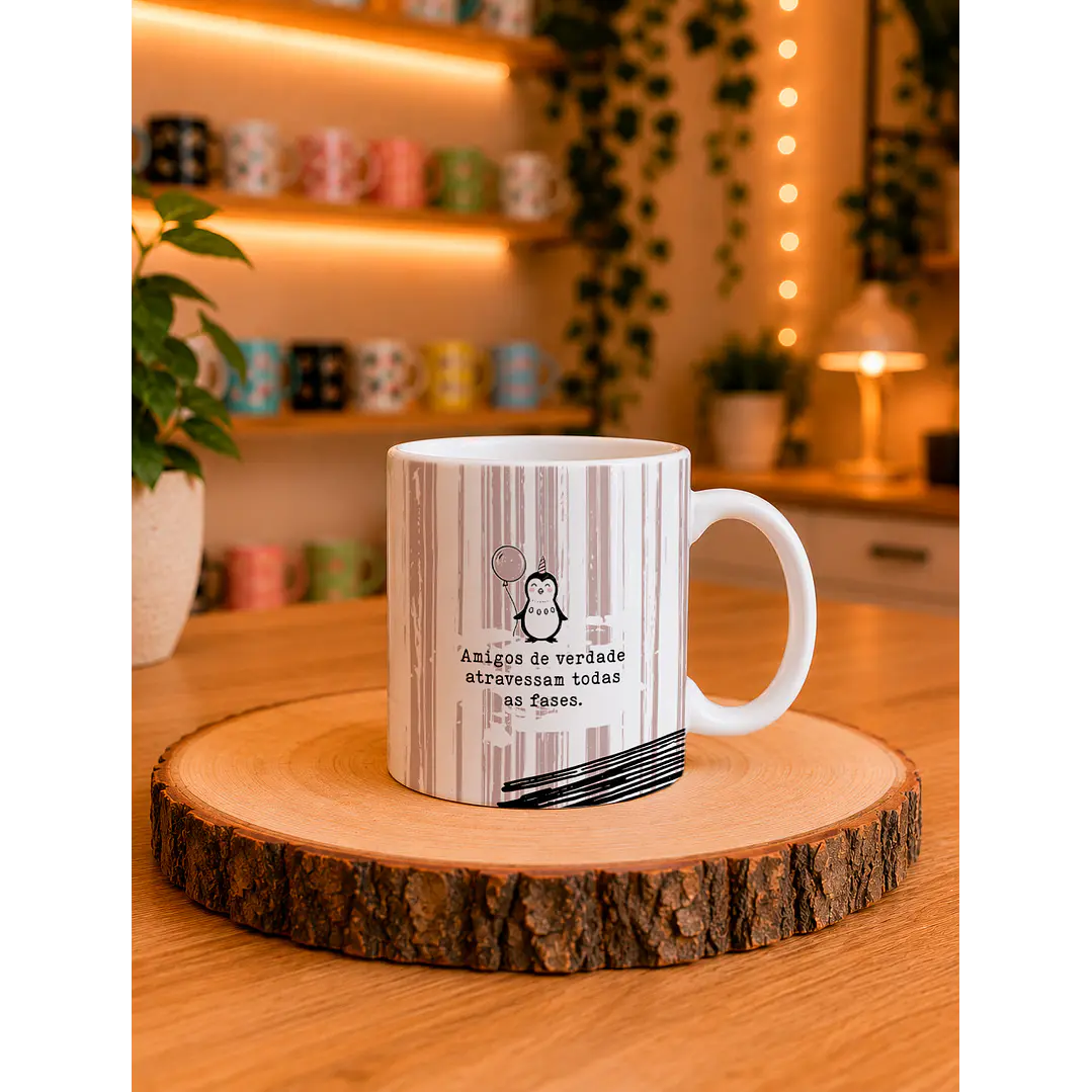 10 Artes para Caneca Amizade Arquivo Editável 1