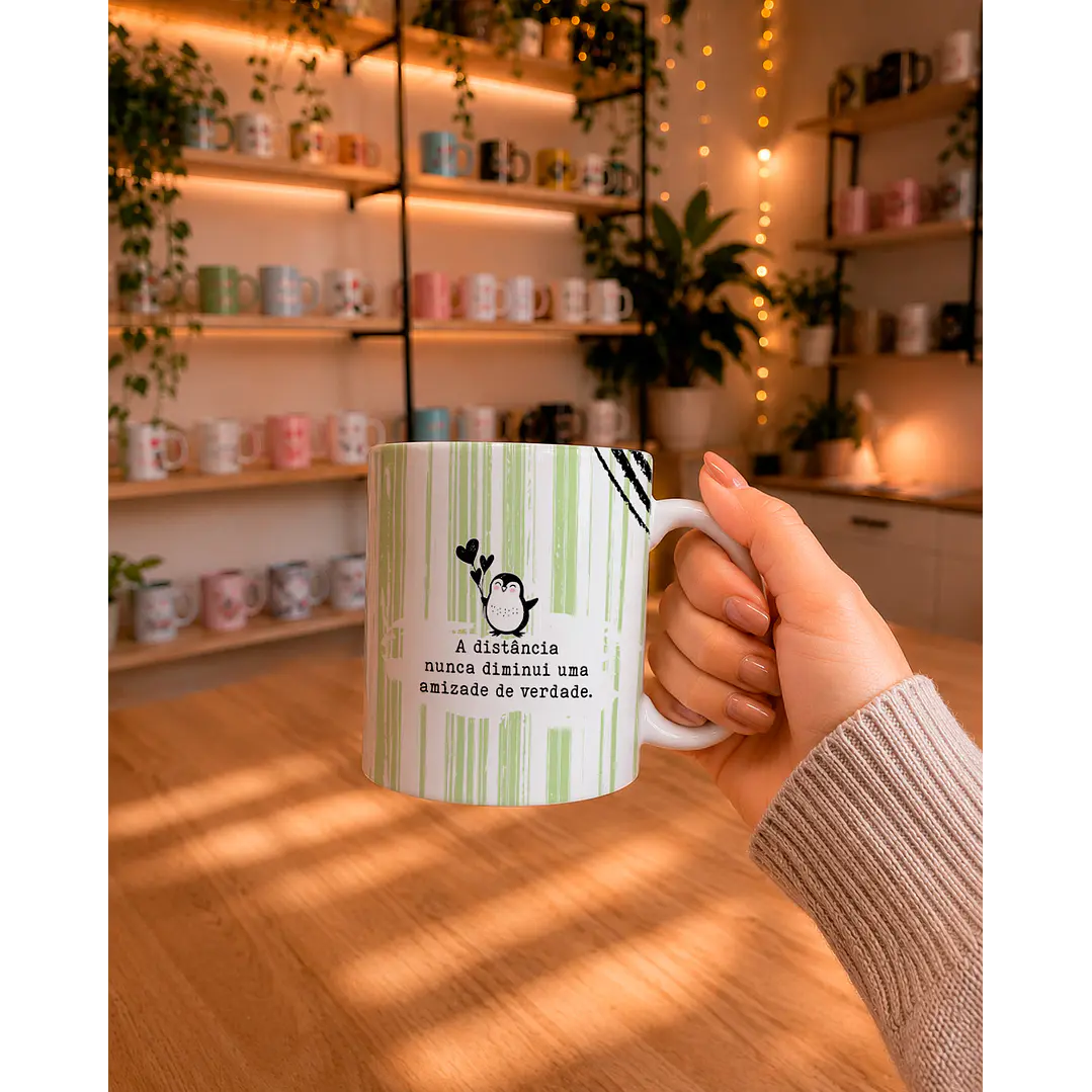 10 Artes para Caneca Amizade Arquivo Editável 7