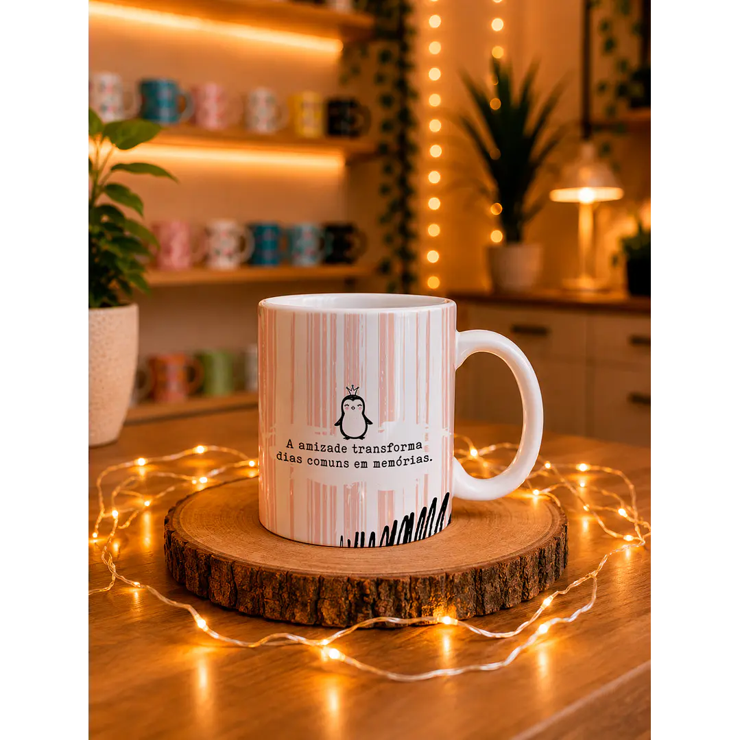 10 Artes para Caneca Amizade Arquivo Editável 8