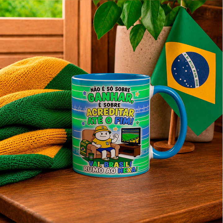 12 Artes para Caneca Flork Copa Brasil Arquivo em Png 1