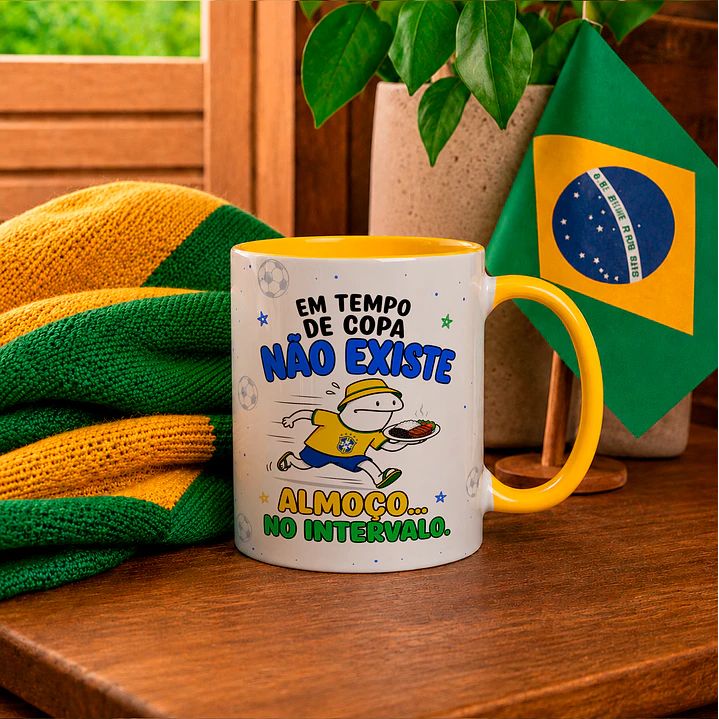 12 Artes para Caneca Flork Copa Brasil Arquivo em Png 4
