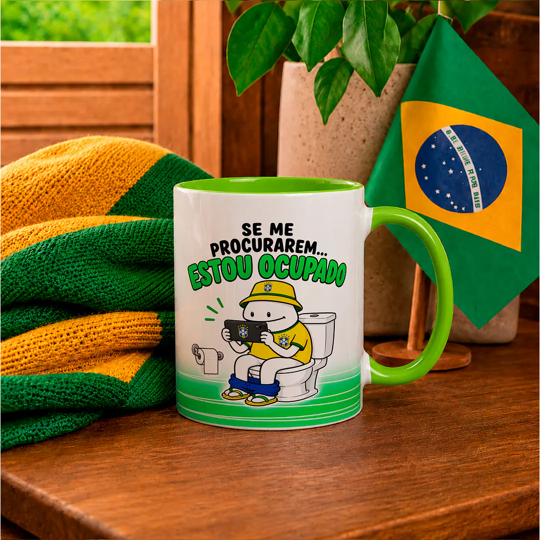 12 Artes para Caneca Flork Copa Brasil Arquivo em Png 7