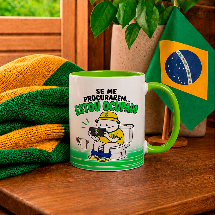 12 Artes para Caneca Flork Copa Brasil Arquivo em Png 7