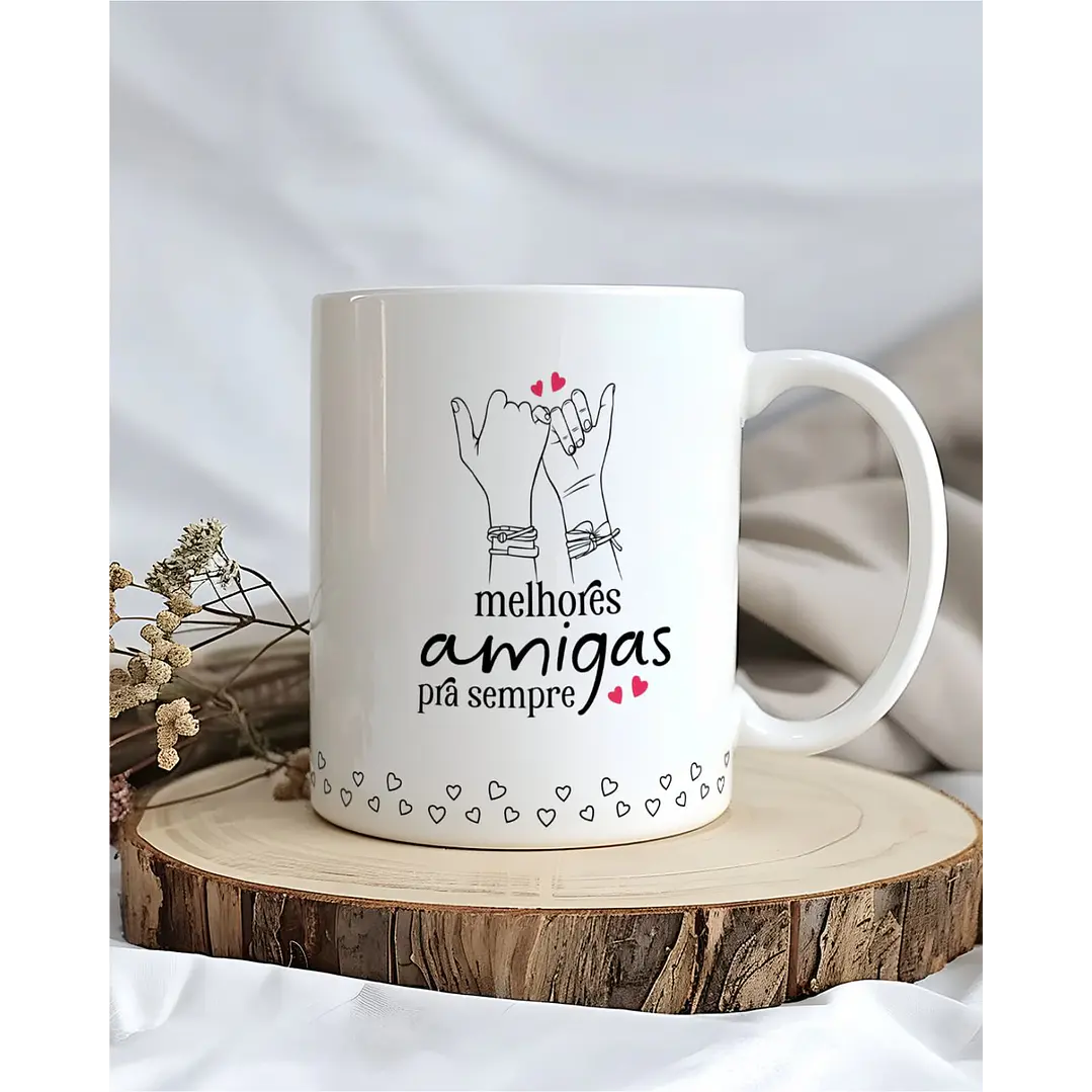 15 Artes para Caneca Amizade Arquivo Editável 3
