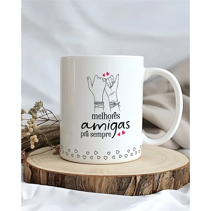 15 Artes para Caneca Amizade Arquivo Editável 3