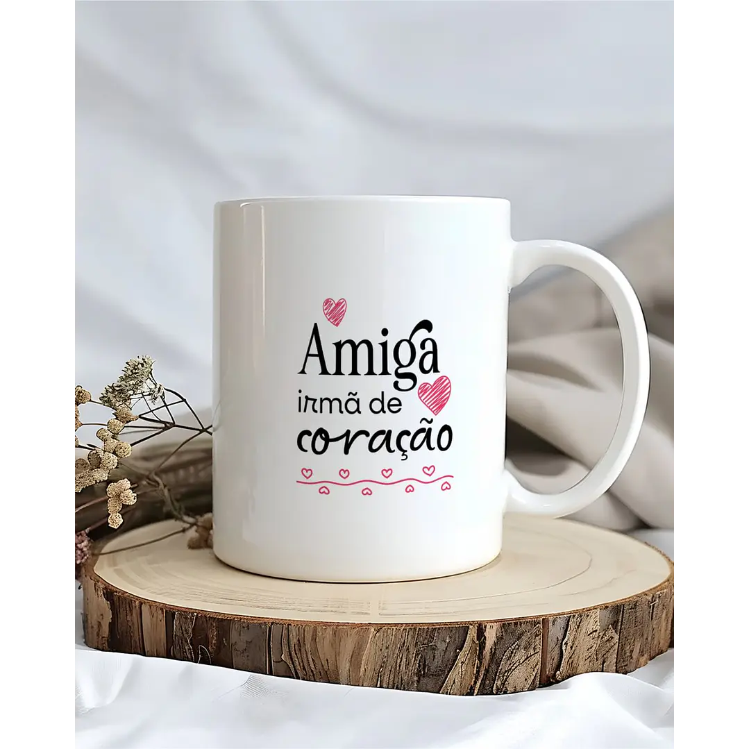 15 Artes para Caneca Amizade Arquivo Editável 5