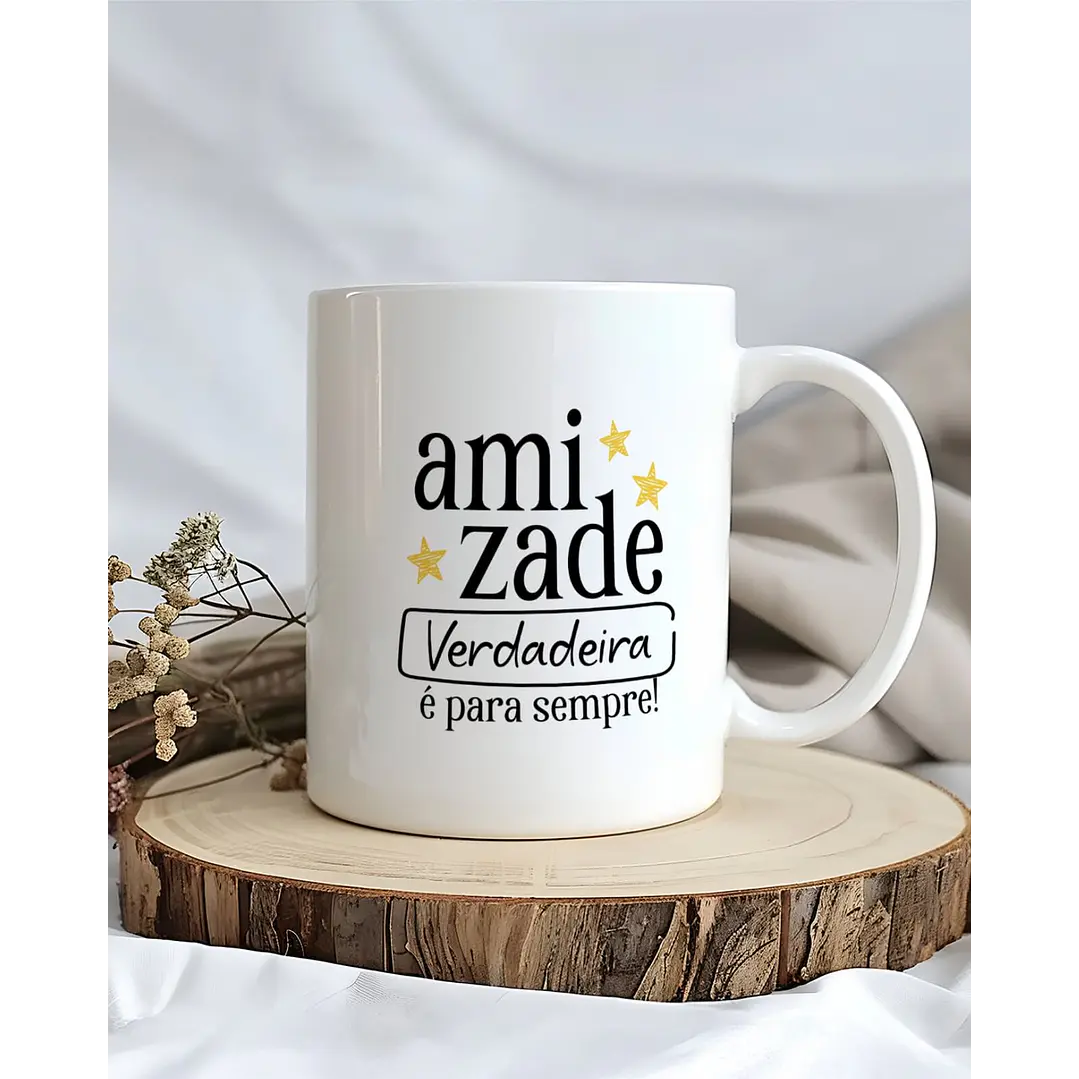 15 Artes para Caneca Amizade Arquivo Editável 10
