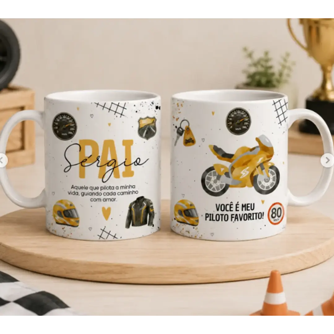 24 Artes para Caneca Dia dos Pais Minimalista Arquivo editável 1