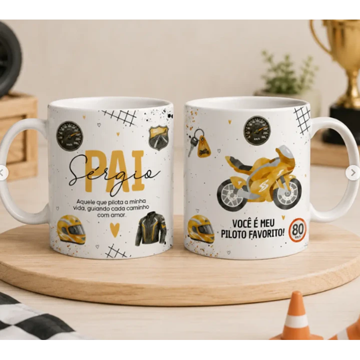 24 Artes para Caneca Dia dos Pais Minimalista Arquivo editável 1