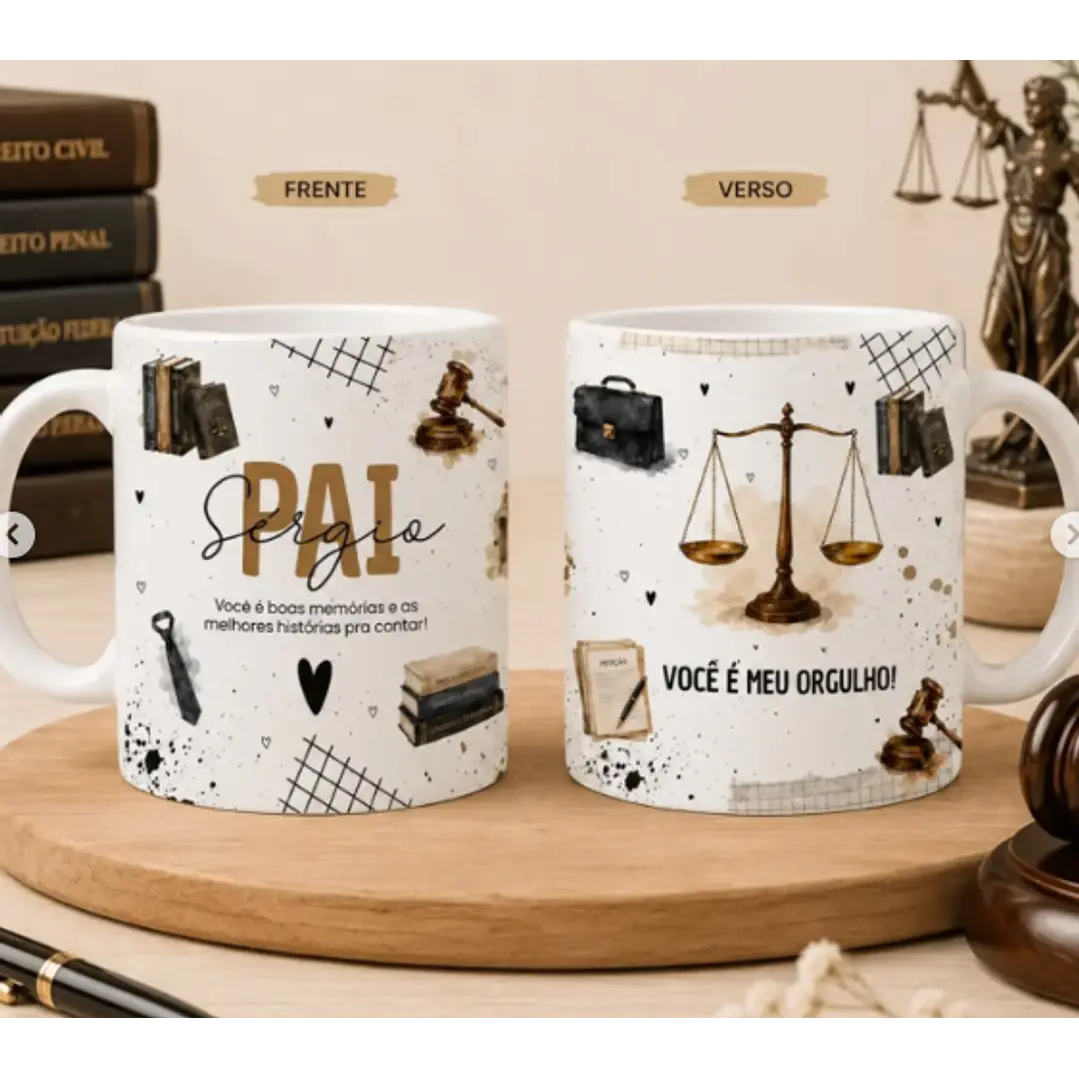 24 Artes para Caneca Dia dos Pais Minimalista Arquivo editável 7