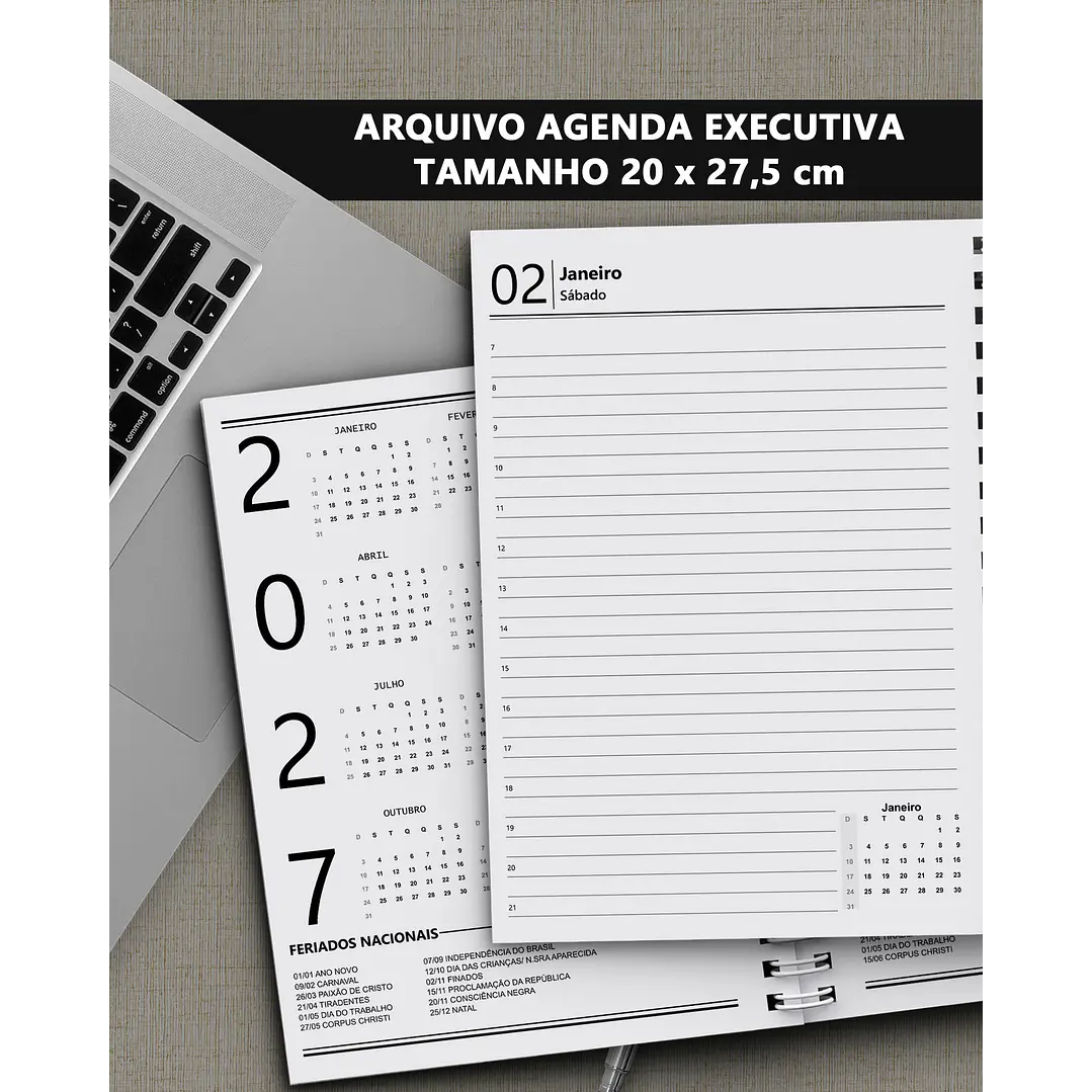 Arquivo Agenda Executiva 2027 Arquivo em Pdf  1