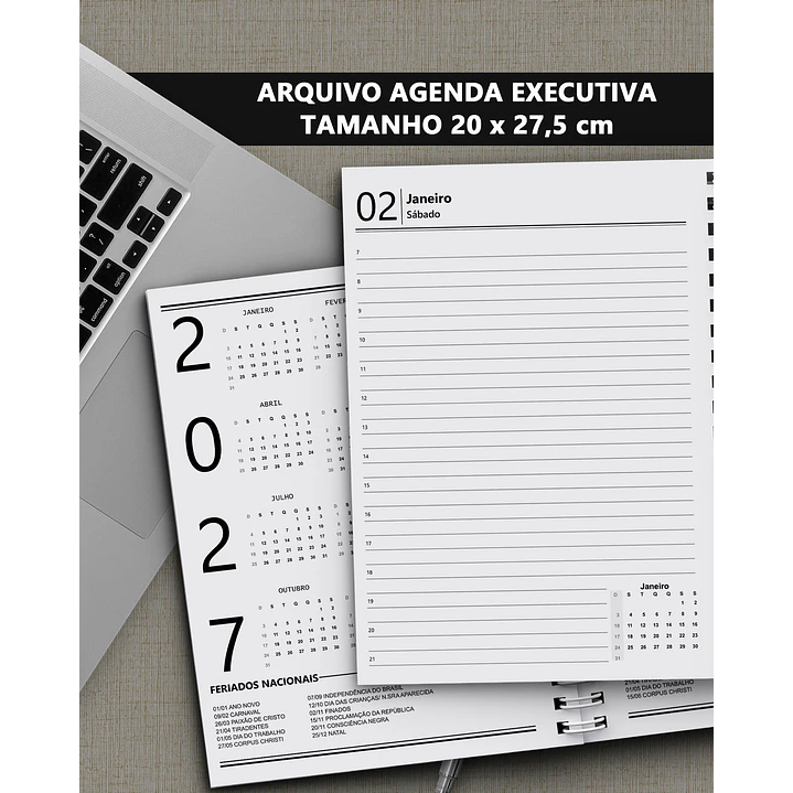 Arquivo Agenda Executiva 2027 Arquivo em Pdf  1