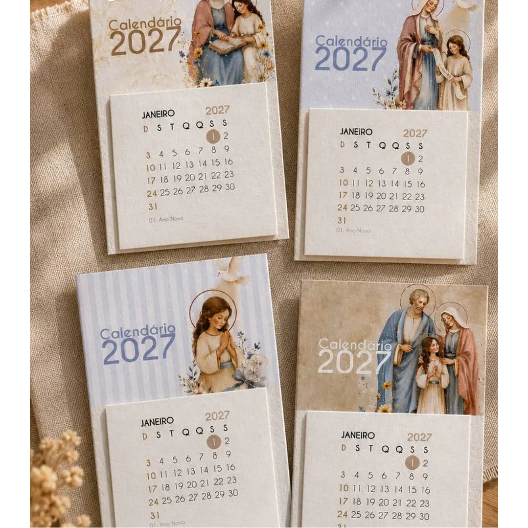 Arquivo Mini Calendário Imã de geladeira Santana e São Joaquim 2027 Pdf 3