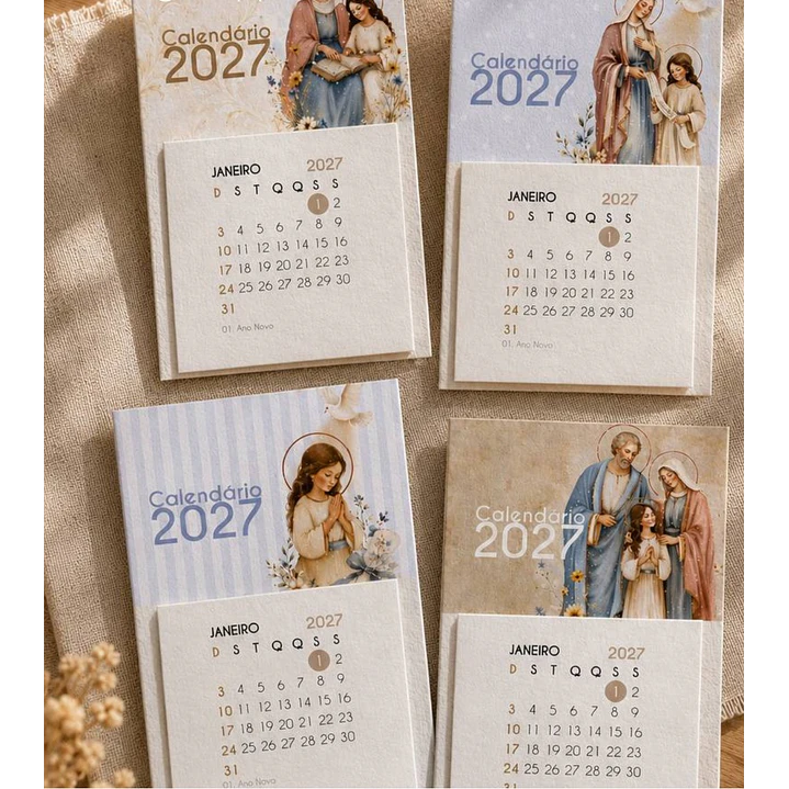 Arquivo Mini Calendário Imã de geladeira Santana e São Joaquim 2027 Pdf 3