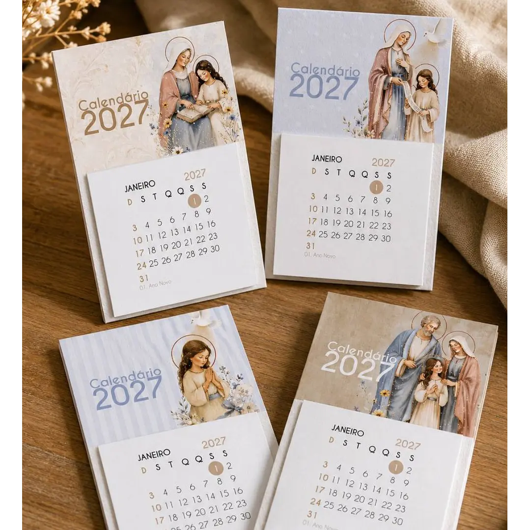 Arquivo Mini Calendário Imã de geladeira Santana e São Joaquim 2027 Pdf 1