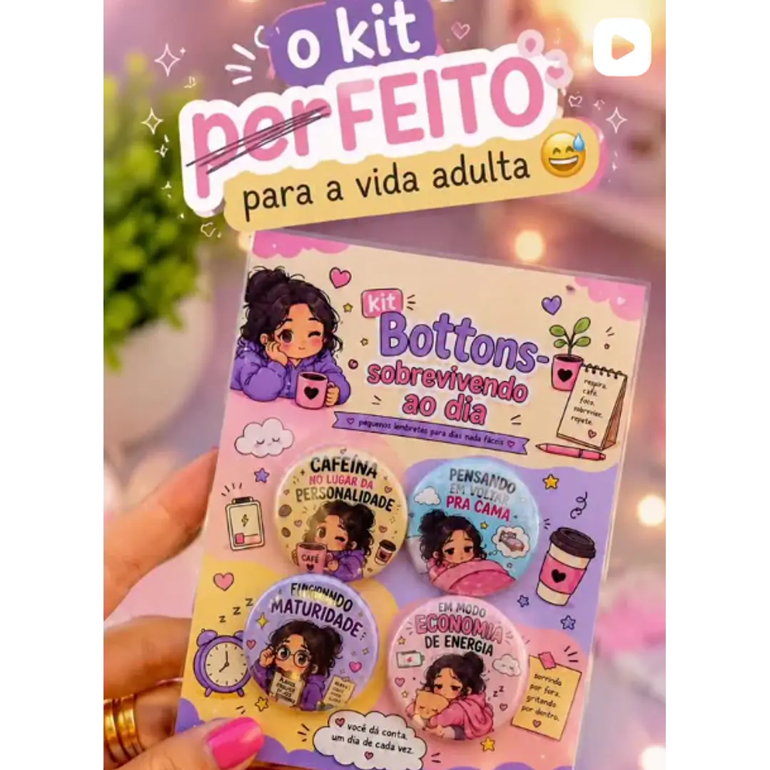 Artes para Bottons que Vendem muito temas diversos em Pdf 6