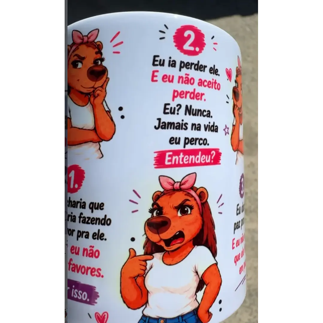 Arte Caneca 5 Motivos porque eu não largo o meu marido - Capivara Arquivo em Jpg 3