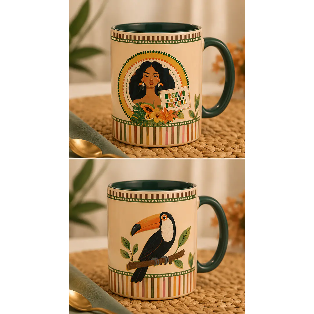 19 Artes para Caneca Brasilidade Arquivo em Png  4