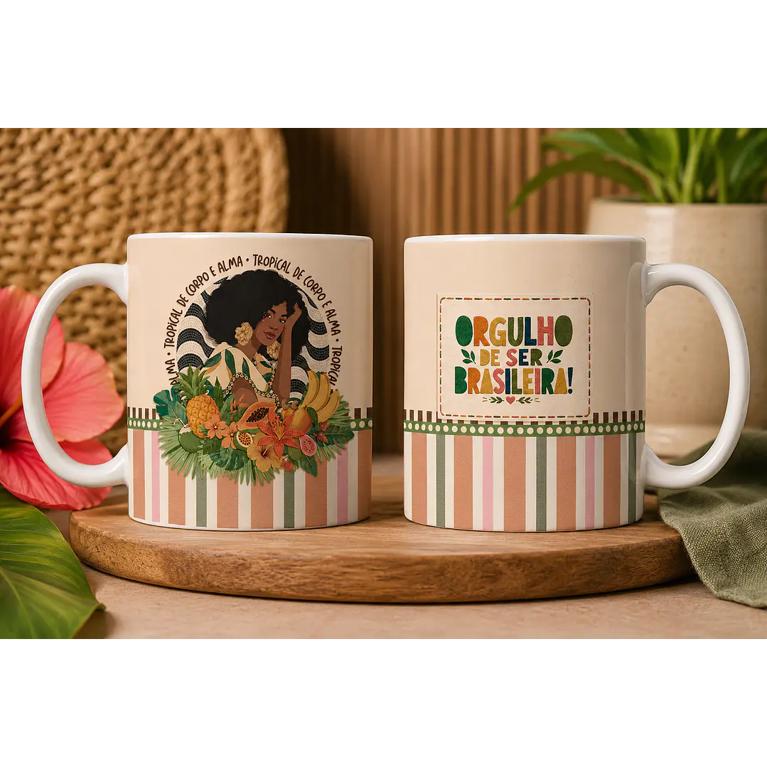 19 Artes para Caneca Brasilidade Arquivo em Png  8