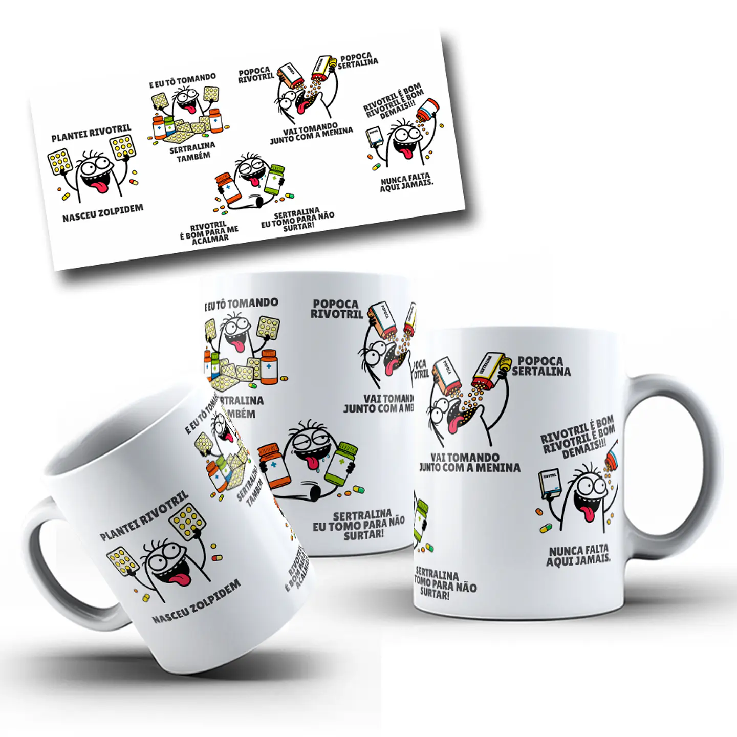 Arte Caneca Plantei Rivotril e nasceu Zolpidem Arquivo em Jpg  1
