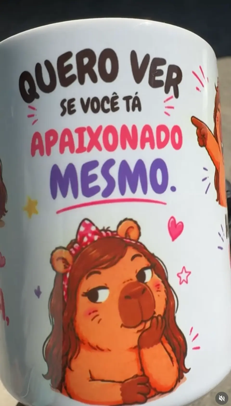 Arte Caneca Capivara manda um pix de 50 reais aí pra sua morena, quero ver se você tá apaixonado mesmo. ha! ha! ha! ha! ha! Arquivo em Jpg  3