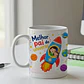 Arte Caneca Dia dos Pais Melhor Pai do Universo Arquivo em Jpg   - thumbnail 1
