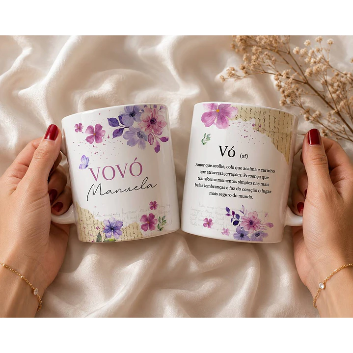 Arte para Caneca Dia dos Avós Arquivo em Jpg  1