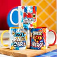 16 Artes para Caneca Dia dos Pais Meu Pai meu Herói Arquivo em Png - Miniatura 1