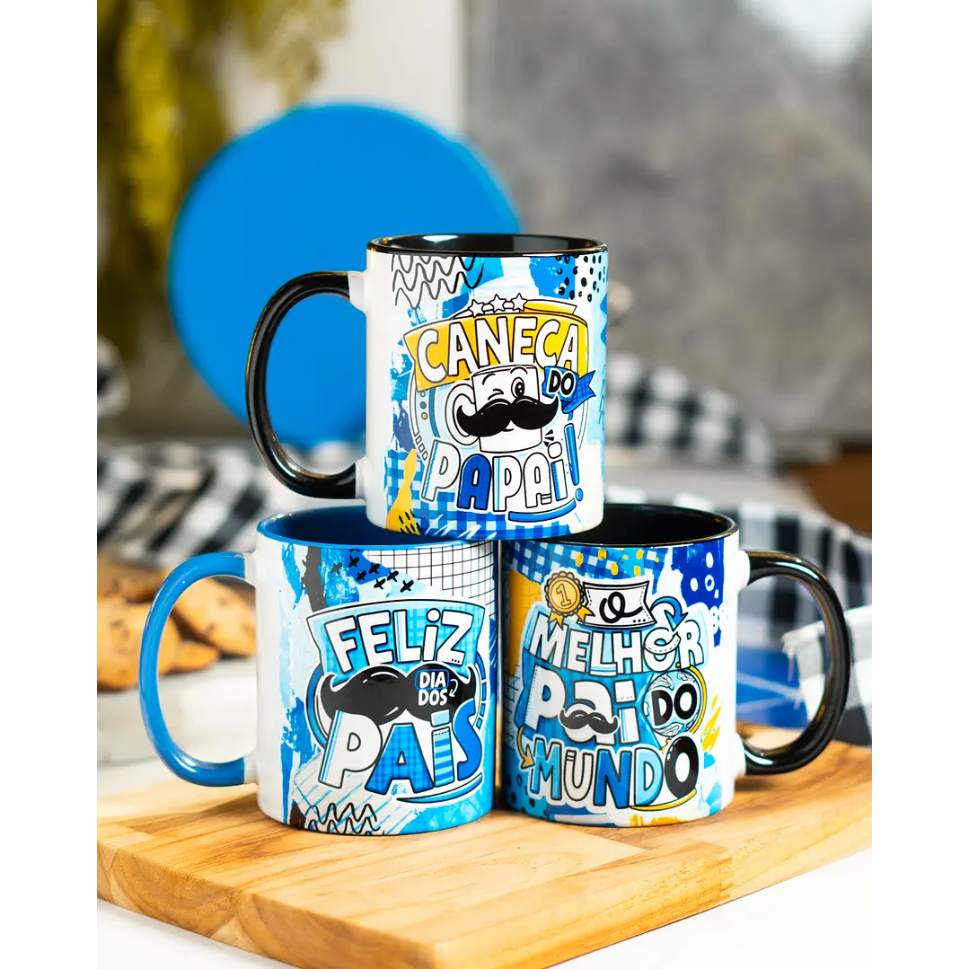 16 Artes para Caneca Dia dos Pais Meu Pai meu Herói Arquivo em Png 2